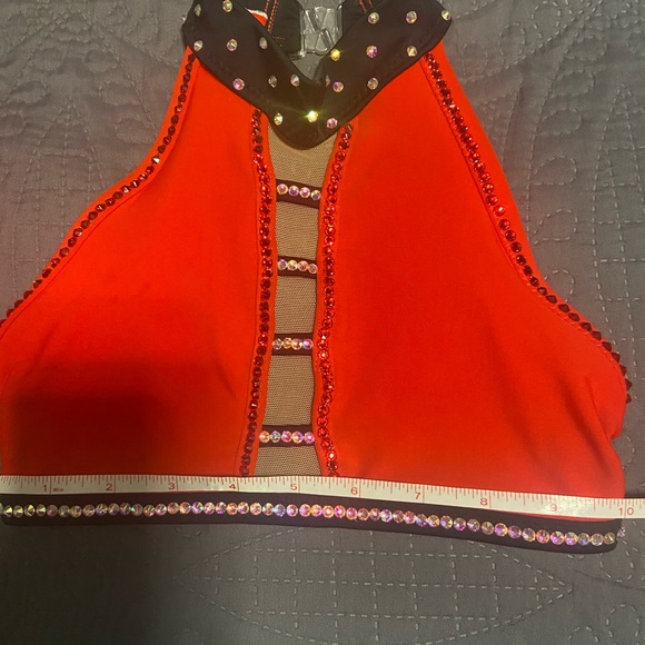 Custom Jazz/Acro Costume - girls size 6/7 - Picture 4 of 5